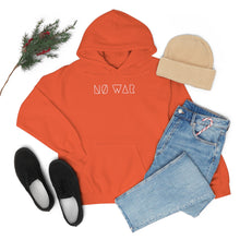 Load image into Gallery viewer, NØ WAR UNISEX HOODIE