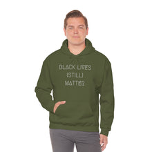 Load image into Gallery viewer, BLACK LIVES (STILL) MATTER UNISEX HOODIE