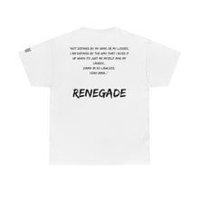 Load image into Gallery viewer, RENEGADE UNISEX TEE (WHITE)