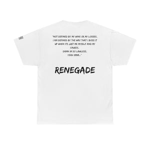 RENEGADE UNISEX TEE (WHITE)