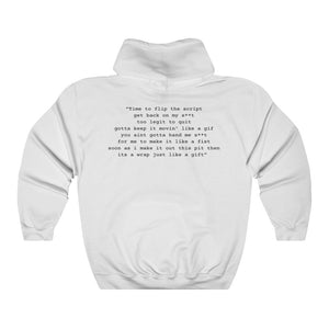 FLIP THE SCRIPT UNISEX HOODIE