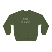 Load image into Gallery viewer, FREE Ø-BLØCK UNISEX CREWNECK 2