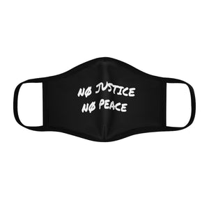 NØ JUSTICE NØ PEACE FACE MASK