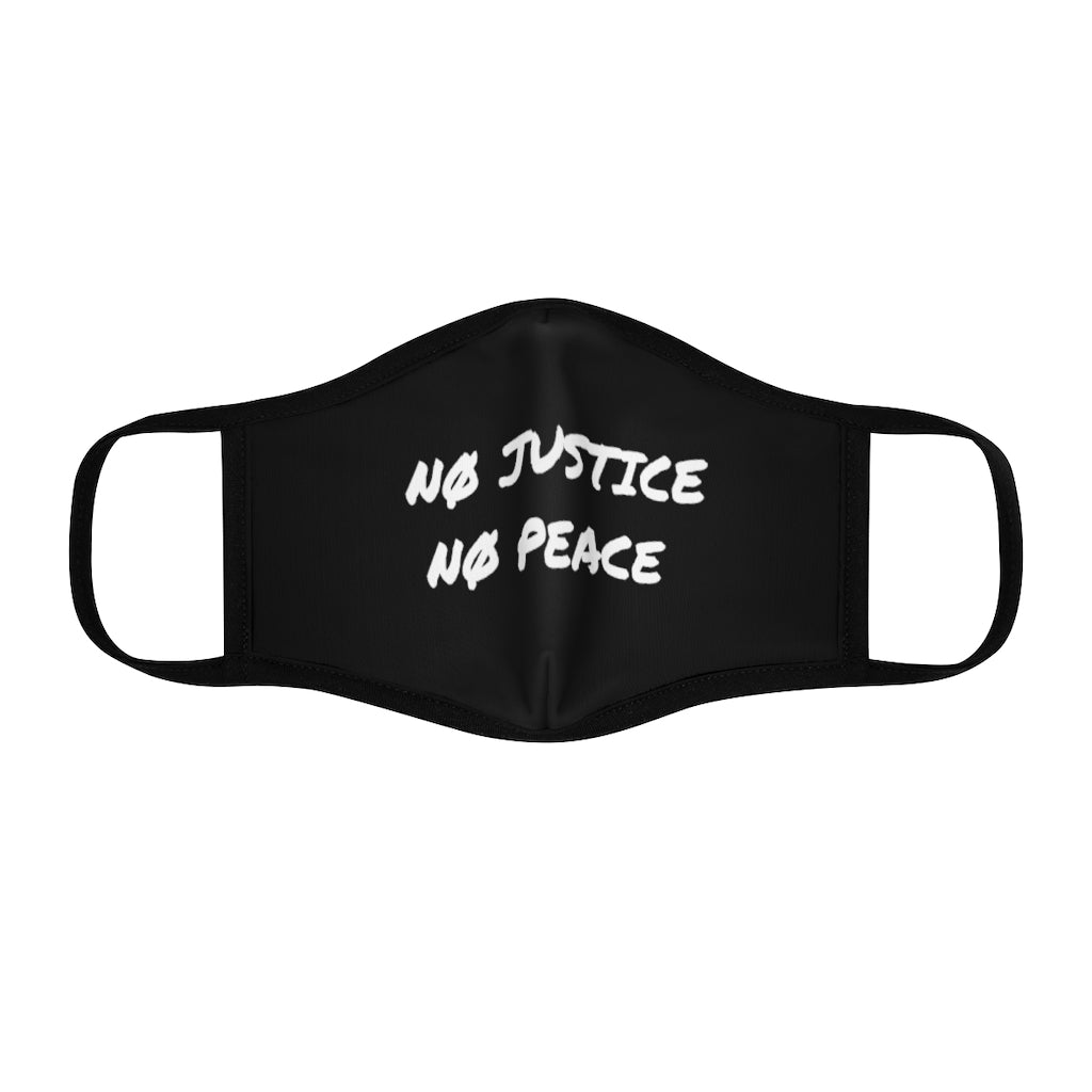 NØ JUSTICE NØ PEACE FACE MASK