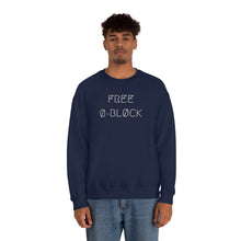 Load image into Gallery viewer, FREE Ø-BLØCK UNISEX CREWNECK 2