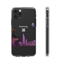 Load image into Gallery viewer, ANØMALY CLEAR CASE (W QR CØDE)