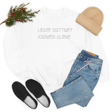 Load image into Gallery viewer, LEAVE BRITTNEY ALØNE UNISEX CREWNECK