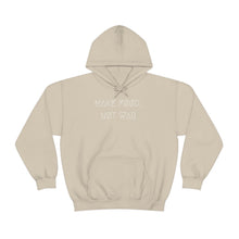 Load image into Gallery viewer, MAKE FØØD, NØT WAR UNISEX HOODIE