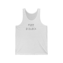 Load image into Gallery viewer, FREE Ø-BLØCK UNISEX JERSEY TANK 2