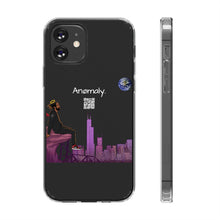 Load image into Gallery viewer, ANØMALY CLEAR CASE (W QR CØDE)