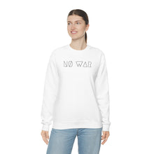 Load image into Gallery viewer, NØ WAR UNISEX CREWNECK