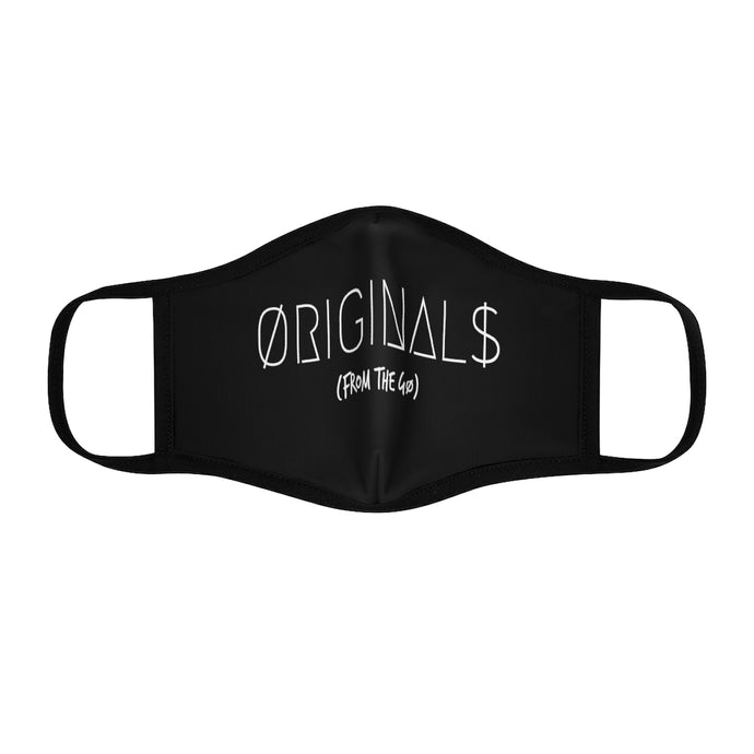 ØRIGINALS POLYESTER FACE MASK IN BLACK