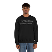 Load image into Gallery viewer, LEAVE BRITTNEY ALØNE UNISEX CREWNECK