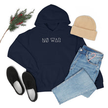 Load image into Gallery viewer, NØ WAR UNISEX HOODIE