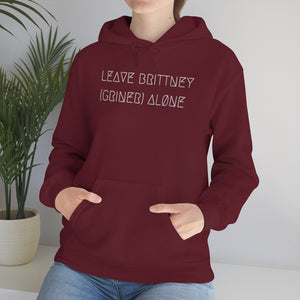 LEAVE BRITTNEY ALØNE UNISEX HOODIE