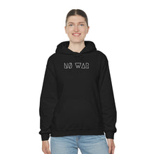 Load image into Gallery viewer, NØ WAR UNISEX HOODIE