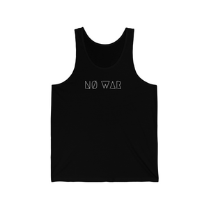 NØ WAR UNISEX JERSEY TANK