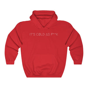 IT'S CØLD AS F**K UNISEX HOODIE 2