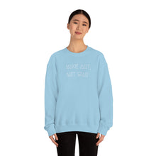 Load image into Gallery viewer, MAKE ART, NØT WAR UNISEX CREWNECK