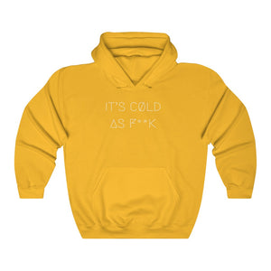 IT'S CØLD AS F**K UNISEX HOODIE