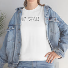 Load image into Gallery viewer, NØ WAR UNISEX TEE