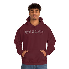 Load image into Gallery viewer, FREE Ø-BLØCK UNISEX HOODIE