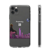 Load image into Gallery viewer, ANØMALY CLEAR CASE (W QR CØDE)