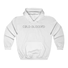 Load image into Gallery viewer, CØLD BLOODED UNISEX HOODIE