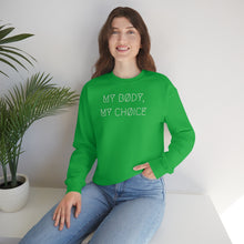 Load image into Gallery viewer, MY BØDY, MY CHØICE UNISEX CREWNECK