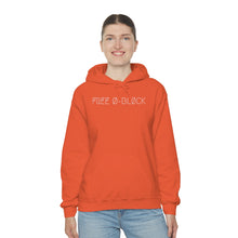 Load image into Gallery viewer, FREE Ø-BLØCK UNISEX HOODIE