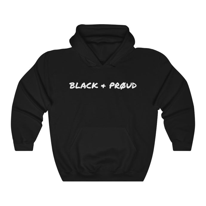 BLACK & PRØUD UNISEX HOODIE