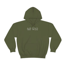 Load image into Gallery viewer, NØ WAR UNISEX HOODIE