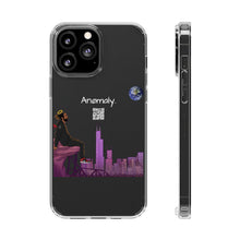 Load image into Gallery viewer, ANØMALY CLEAR CASE (W QR CØDE)