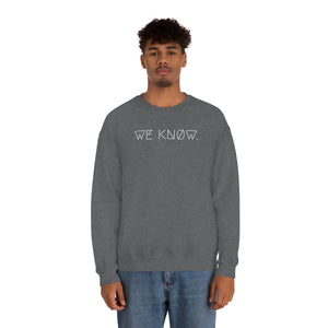 WE KNØW. UNISEX CREWNECK