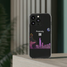 Load image into Gallery viewer, ANØMALY CLEAR CASE (W QR CØDE)