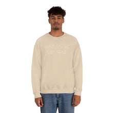 Load image into Gallery viewer, MAKE MUSIC, NØT WAR UNISEX CREWNECK