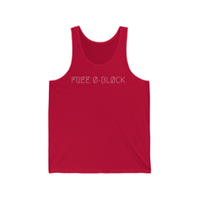 Load image into Gallery viewer, FREE Ø-BLØCK UNISEX JERSEY TANK