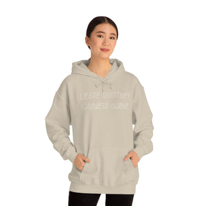 LEAVE BRITTNEY ALØNE UNISEX HOODIE