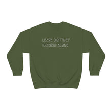 Load image into Gallery viewer, LEAVE BRITTNEY ALØNE UNISEX CREWNECK