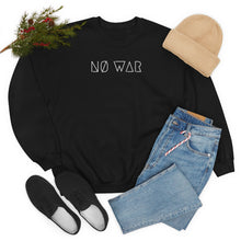 Load image into Gallery viewer, NØ WAR UNISEX CREWNECK