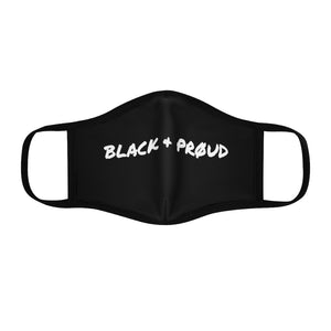 BLACK & PRØUD POLYESTER FACE MASK