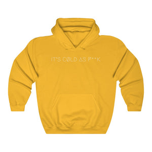 IT'S CØLD AS F**K UNISEX HOODIE 2