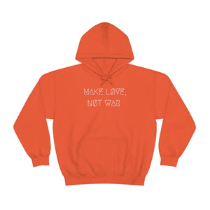 MAKE LØVE, NØT WAR UNISEX HOODIE