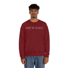 Load image into Gallery viewer, FREE Ø-BLØCK UNISEX CREWNECK