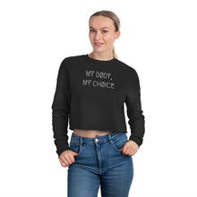 Load image into Gallery viewer, MY BØDY, MY CHØICE WMNS CRØPPED SWEATSHIRT