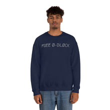 Load image into Gallery viewer, FREE Ø-BLØCK UNISEX CREWNECK