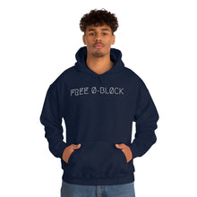 Load image into Gallery viewer, FREE Ø-BLØCK UNISEX HOODIE