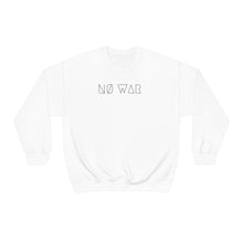 Load image into Gallery viewer, NØ WAR UNISEX CREWNECK