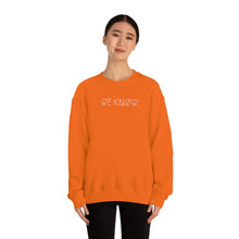 Load image into Gallery viewer, WE KNØW. UNISEX CREWNECK