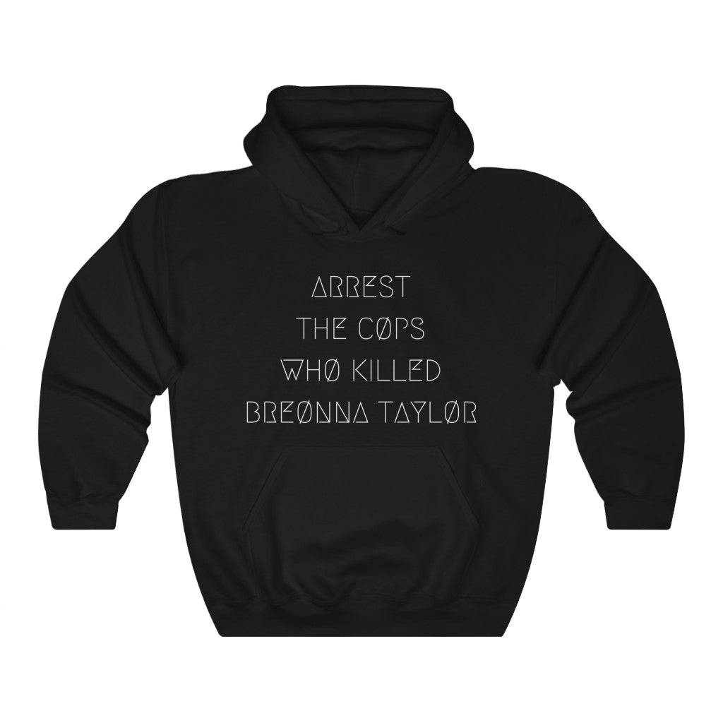 ARREST THE CØPS.. UNISEX HOODIE